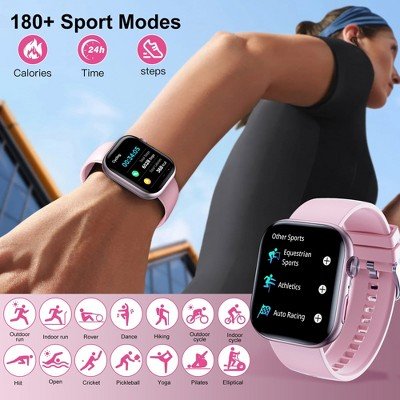 Smart Watch for Men Women, 2.01" HD Touchsreen, Bluetooth Calling, IP68 Water-Resistance,