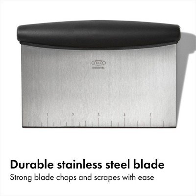OXO Stainless Steel Scraper & Chopper - Image 2