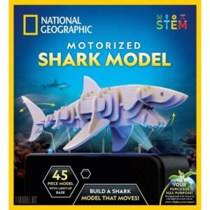 National Geographic 3D Motorized Shark Model Kit