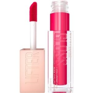 Maybelline Lifter Gloss Plumping Lip Gloss with Hyaluronic Acid - 24 Bubblegum - 0.18 fl o
