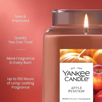 Original Large Jar Apple Pumpkin Candle 22oz - Yankee Candle