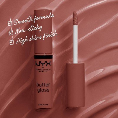 NYX Professional Makeup Butter Lip Gloss - 16 Praline - 0.27 fl oz
