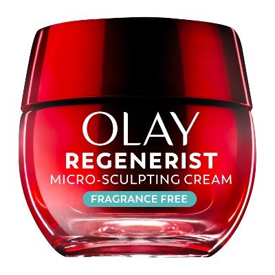 Olay Regenerist Face Moisturizer Micro-Sculpting Cream - Fragrance Free - 1.7oz
