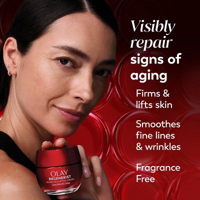 Olay Regenerist Face Moisturizer Micro-Sculpting Cream - Fragrance Free - 1.7oz